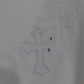Chrome Hearts St. Barth Exclusive Cross Patch White Jeans Size 30 | AVNTGRDNY NYC