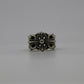 Chrome Hearts Double Floral Ring Size 5