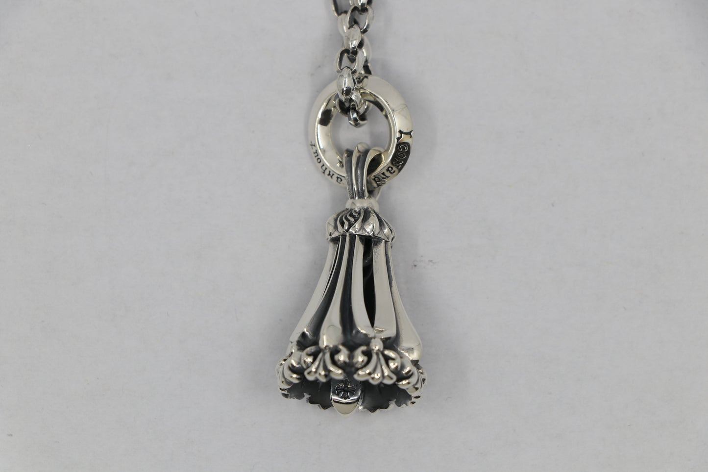 Lone Ones Mating Flight Pendant Chrome Bell Medium .925 Sterling Silver | AVNTGRDNY NYC
