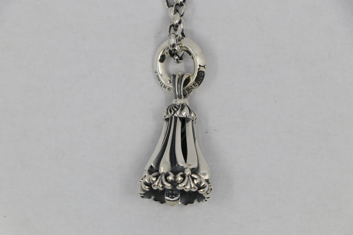 Lone Ones Mating Flight Pendant Chrome Bell Medium .925 Sterling Silver | AVNTGRDNY NYC