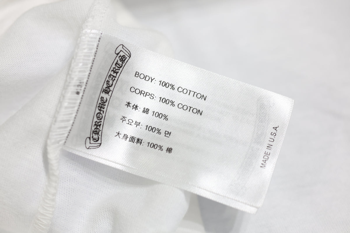 Chrome Hearts Fuck You Long Sleeve T-Shirt White Size L| AVNTGRDNY NYC