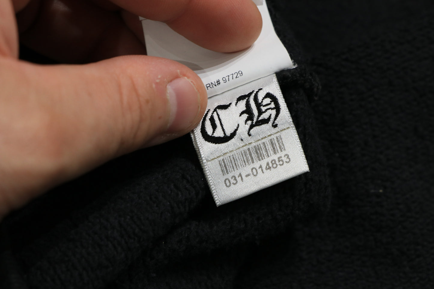 Chrome Hearts Paper Jam Hoodie Black Size L| AVNTGRDNY NYC