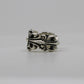 Chrome Hearts Double Floral Ring Size 7
