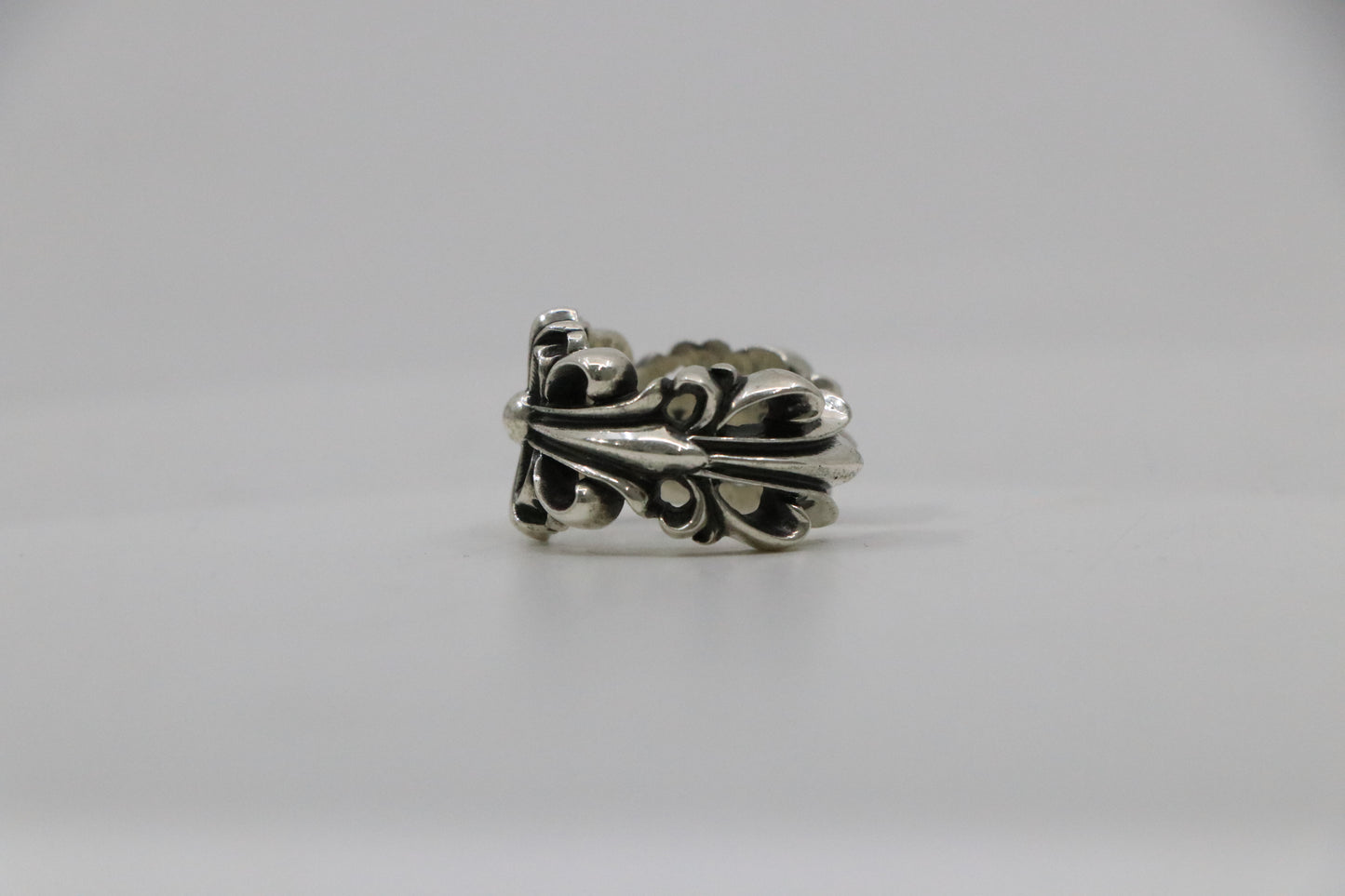 Chrome Hearts Double Floral Ring Size 7