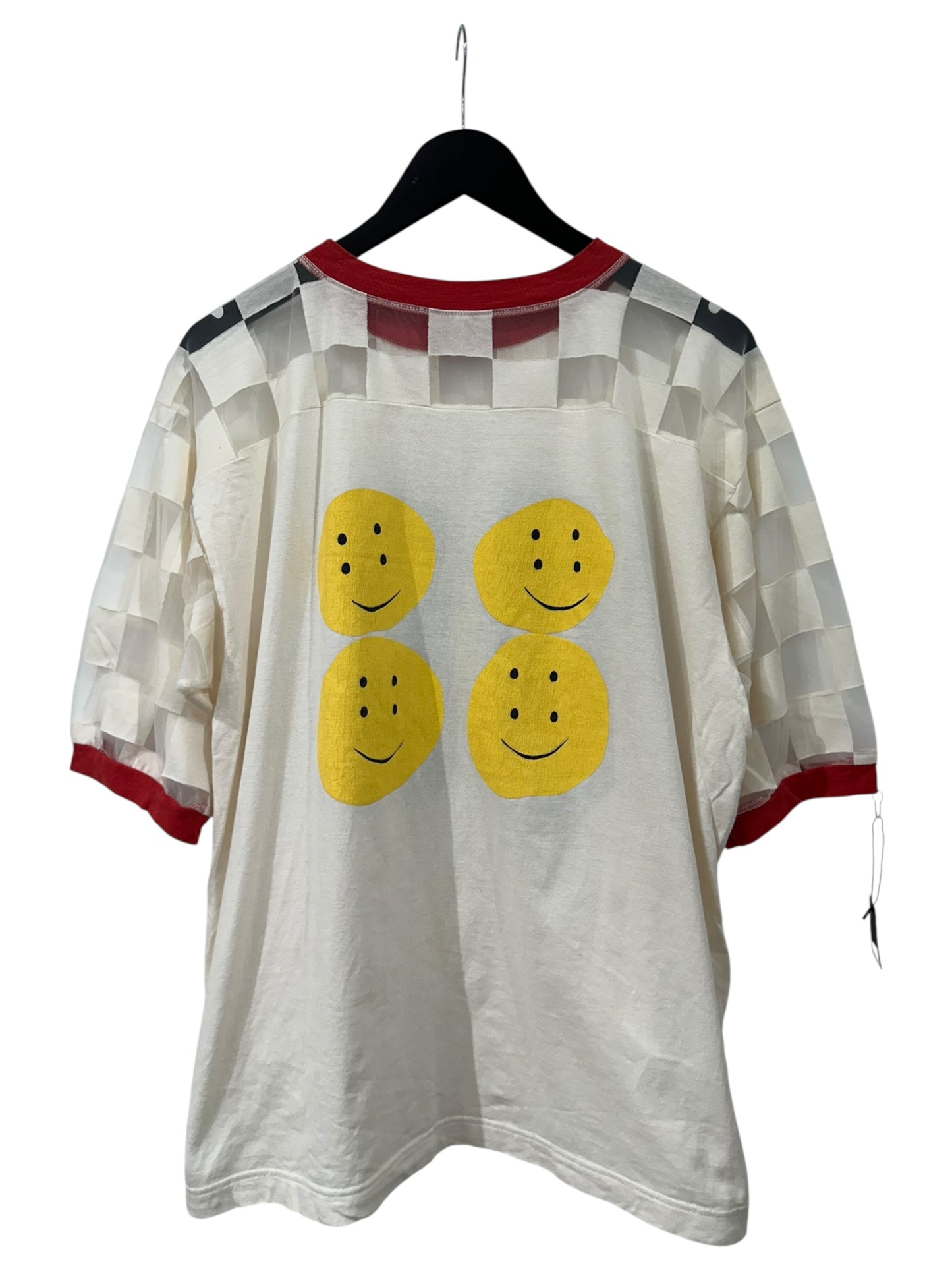 Kapital Smiley Sheer T-Shirt Size XL