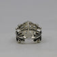 Chrome Hearts Double Floral Ring Size 11
