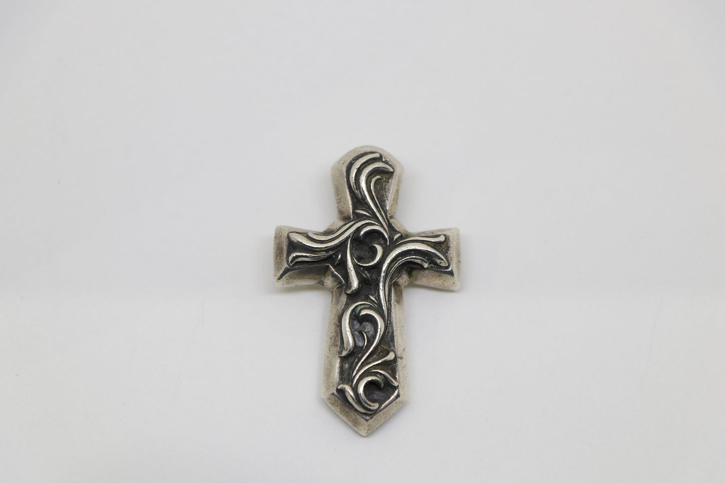 Chrome Hearts Vulcan Cross Pendant Sterling Silver .925 | AVNTGRDNY NYC