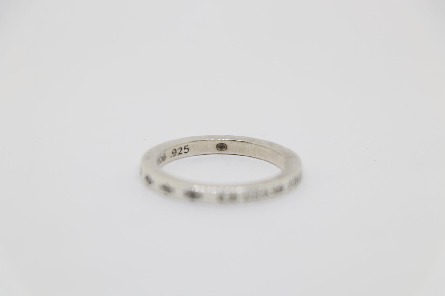 Chrome Hearts 3MM “Paris Fuck You” Spacer Ring Size 12 | AVNTGRDNY NYC