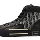 Dior B23 Hightop Oblique Sneaker Black Size 44