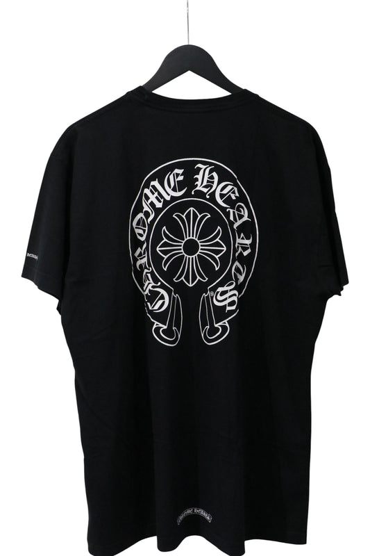 Chrome Hearts Horseshoe Pocket T-Shirt Black/White Size XXL| AVNTGRDNY NYC