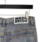 Who Decides War Orange Fusion Denim Jeans Size 30