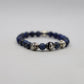 Chrome Hearts Lapis Lazuli Beaded Bracelet Pre-Owned Good Condition| AVNTGRDNY NYC