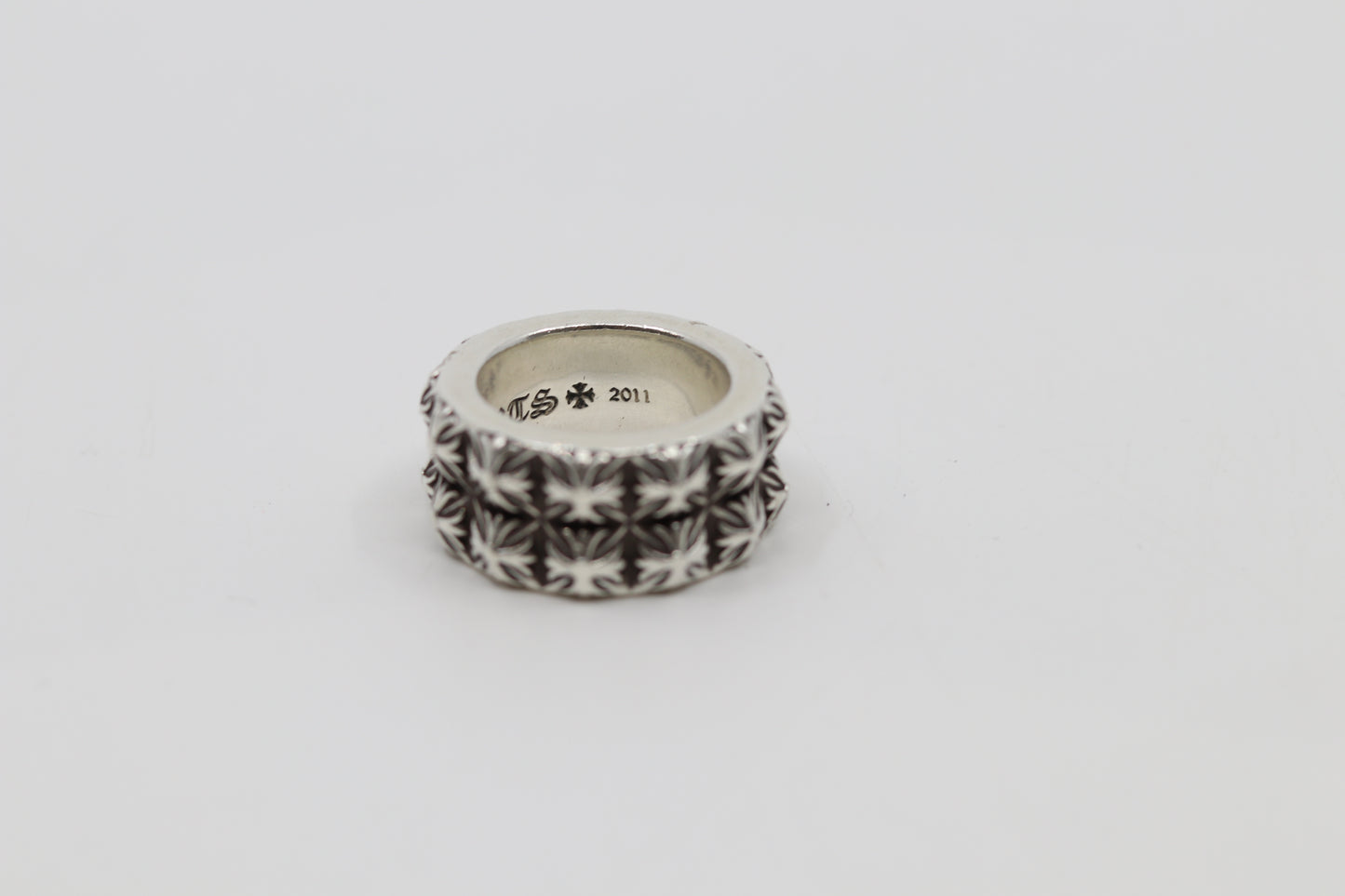 Chrome Hearts Pete Punk Ring Size 8