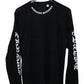Chrome Hearts Neck Logo Long Sleeve Black Size Medium Cotton | AVNTGRDNY NYC