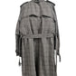 CDG Homme Plus Houndstooth Reversible Padded Trenchcoat Size M