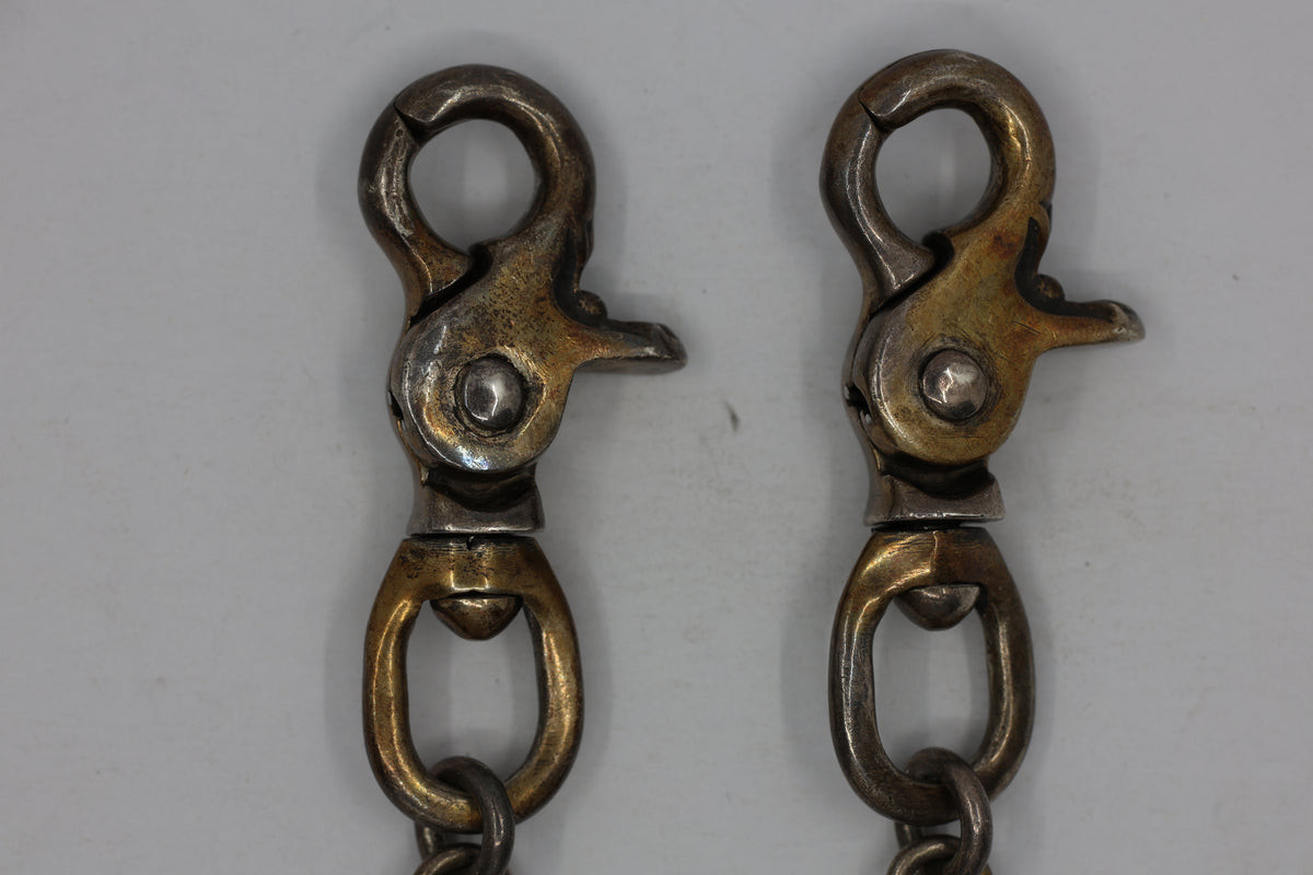 Chrome Hearts Fleur No. 2 Ball Wallet Chain Short Double Lobster Clasp | AVNTGRDNY NYC