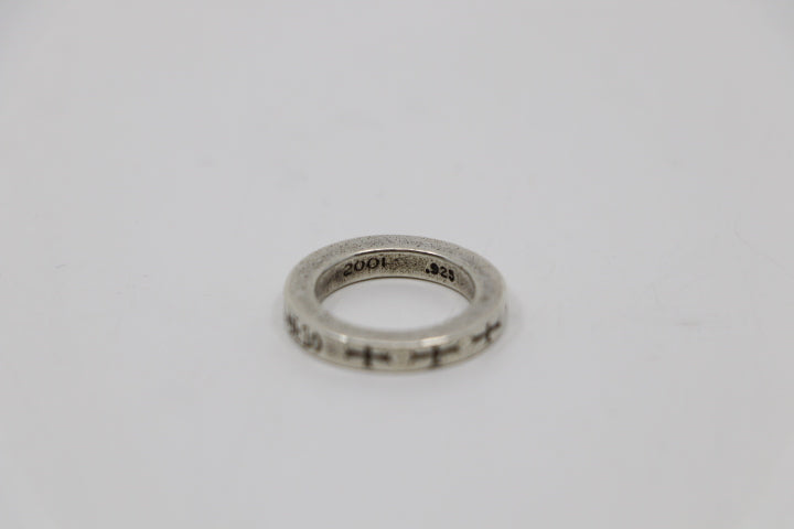 Chrome Hearts NYC Fuck You .925 Sterling Silver Ring Size 4US