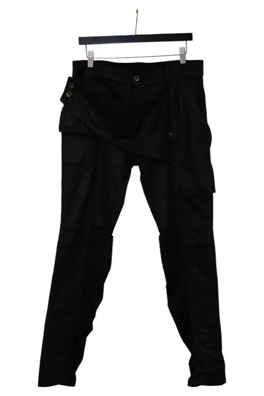 Rick Owens Black Wax Memphis Jeans