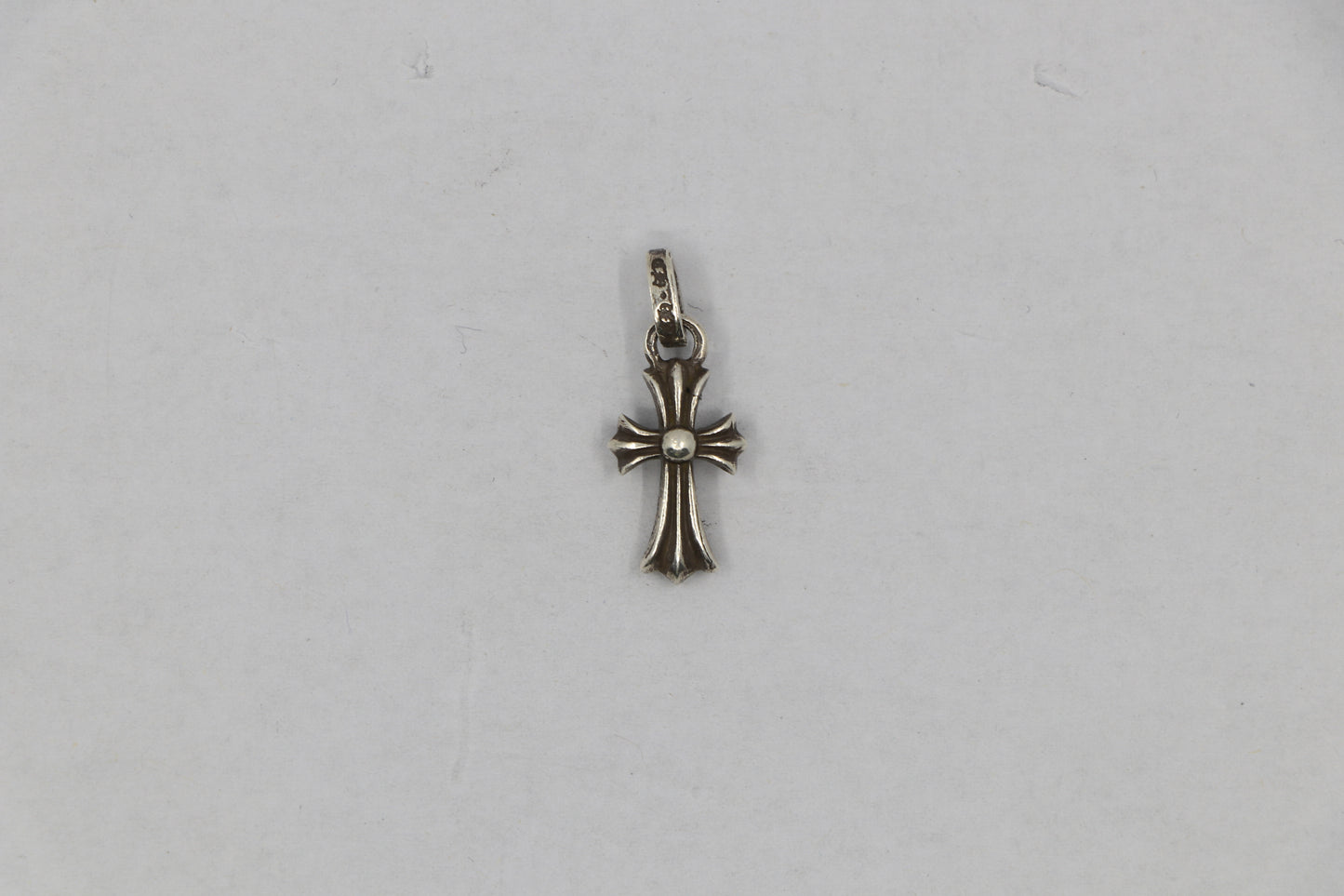 Chrome Hearts Baby Fat Cross Pendant Sterling Silver New | AVNTGRDNY NYC