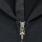 Chrome Hearts Paper Jam Zip Up Hoodie Black Size Medium| AVNTGRDNY NYC