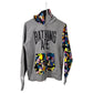 Bape MULTI CAMO NYC LOGO SHARK FULL ZIP HOODIE Sz M