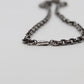 Chrome Hearts Diamond Filigree Pendant with 30” Paper Chain