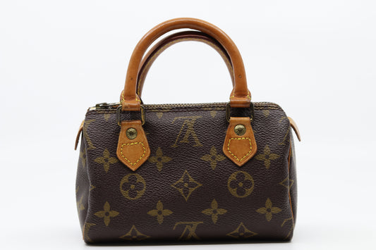 Louis Vuitton Monogram Mini Speedy Handbag