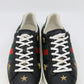 Gucci Black Ace Sneakers Bee/Stars Sz 12