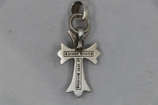 Chrome Hearts Small Cross Pendant Sterling Silver| AVNTGRDNY NYC