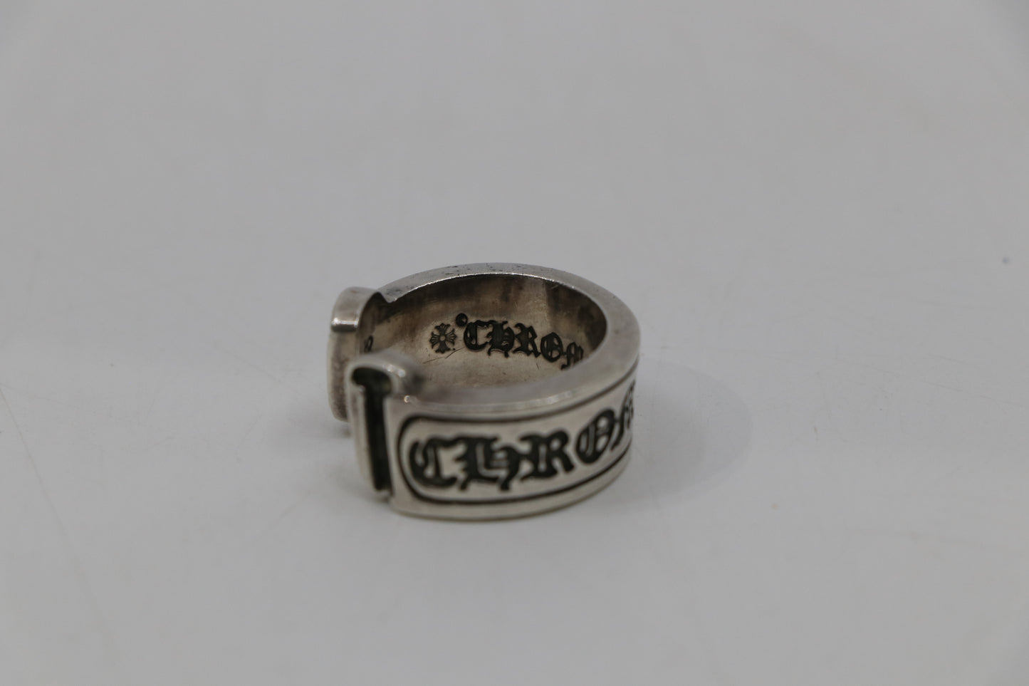 Chrome Hearts Scroll Ring Size 9