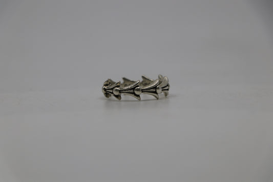 Chrome Hearts Crosstail Ring Size 11