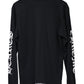 Chrome Hearts Neck Logo Long Sleeve T-Shirt Black Size M| AVNTGRDNY NYC