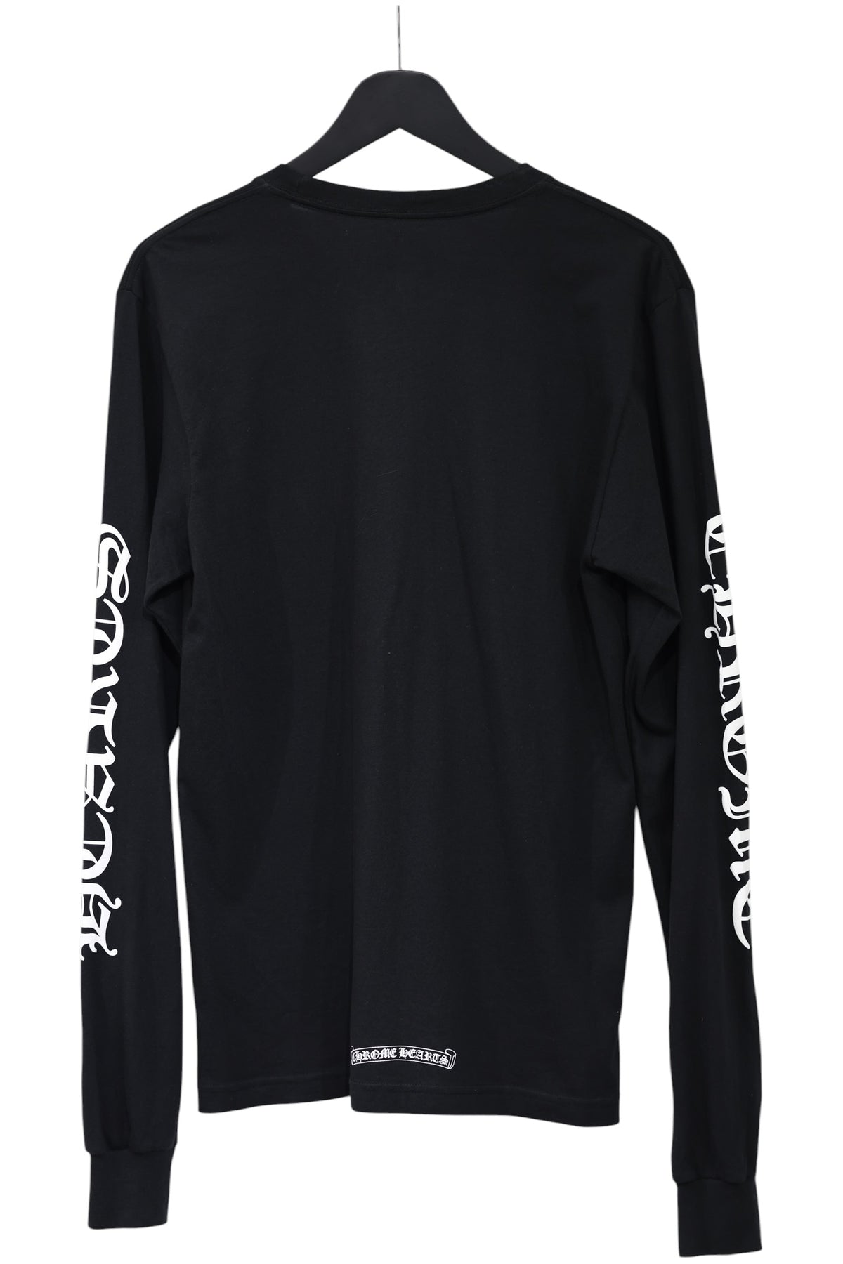 Chrome Hearts Neck Logo Long Sleeve T-Shirt Black Size M| AVNTGRDNY NYC