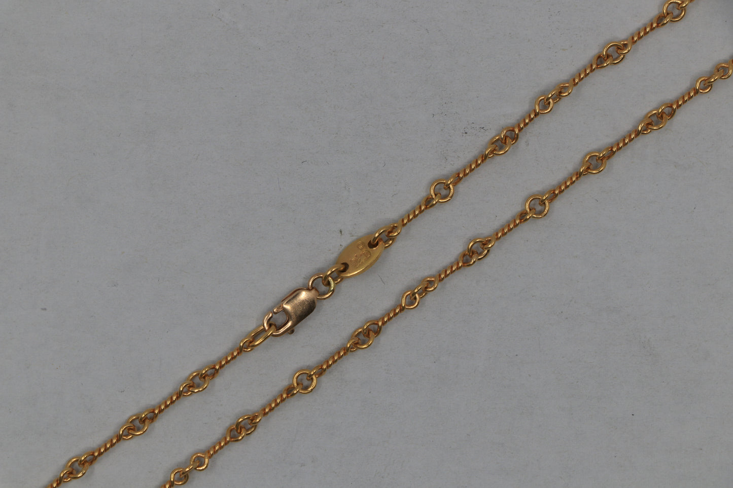Chrome Hearts 22K Gold Twist Chain 20" | AVNTGRDNY NYC
