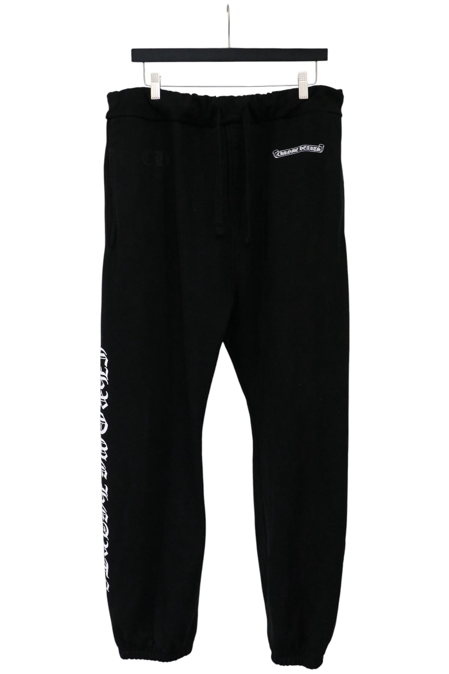 Chrome Hearts Logo Sweatpants Black Size L| AVNTGRDNY NYC