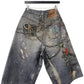 Acne Studios Trompe Baggy Fit Shorts Size 52