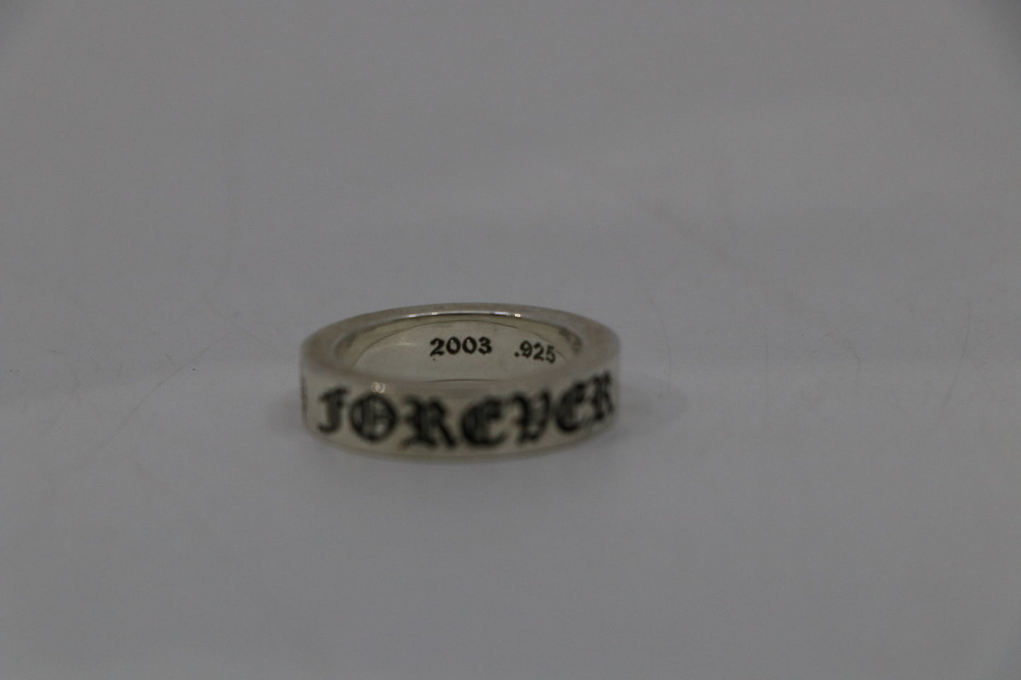Chrome Hearts 6MM Spacer Forever Ring Size 9.5