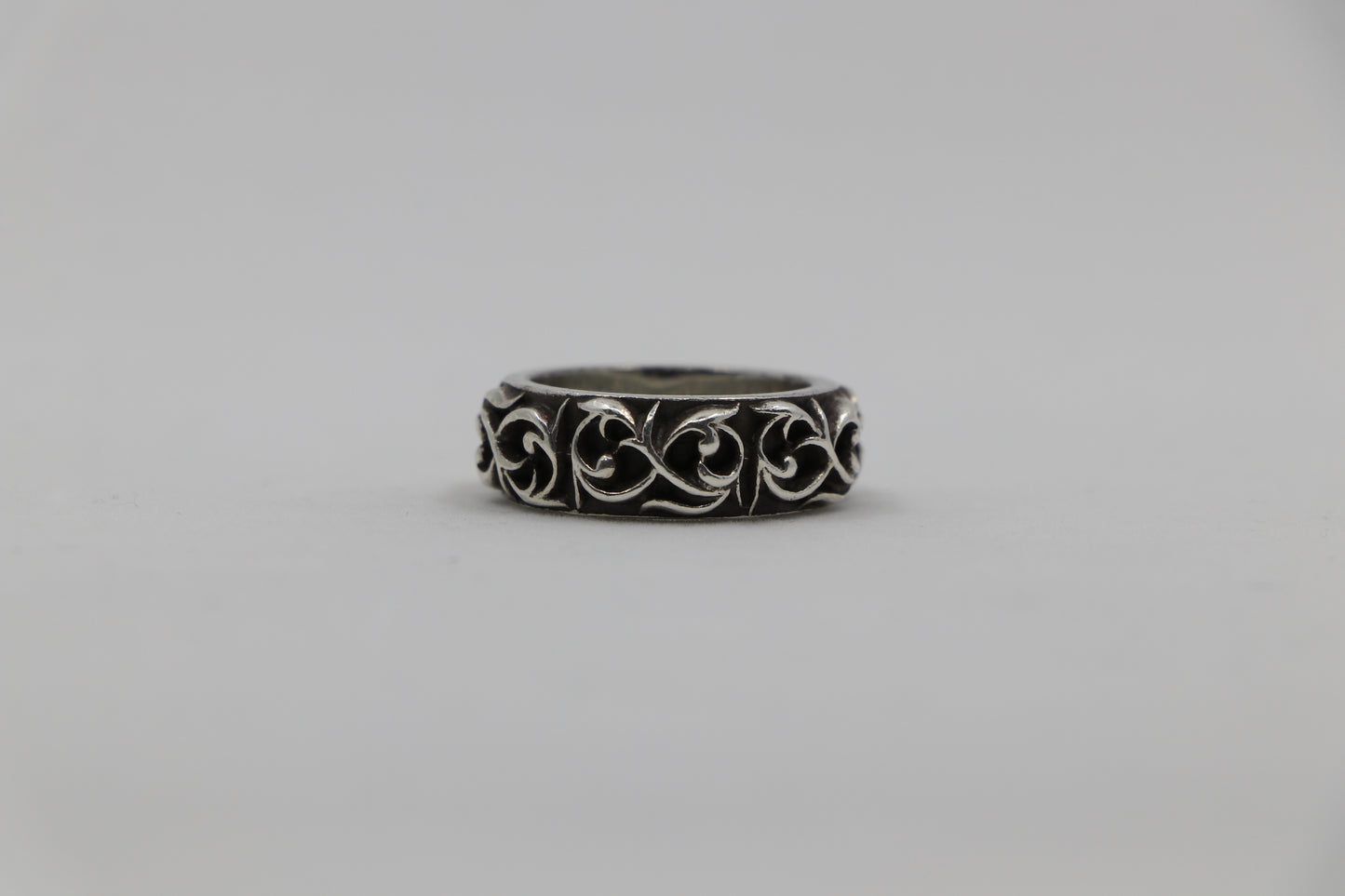 Chrome Hearts Silver Eternity Vine Ring Size 8.5 | AVNTGRDNY NYC