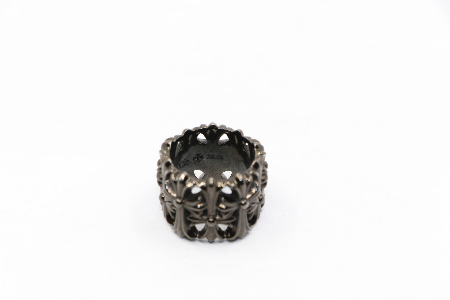 Chrome Hearts Black Rhodium Cemetery Ring Size 7| AVNTGRDNY NYC