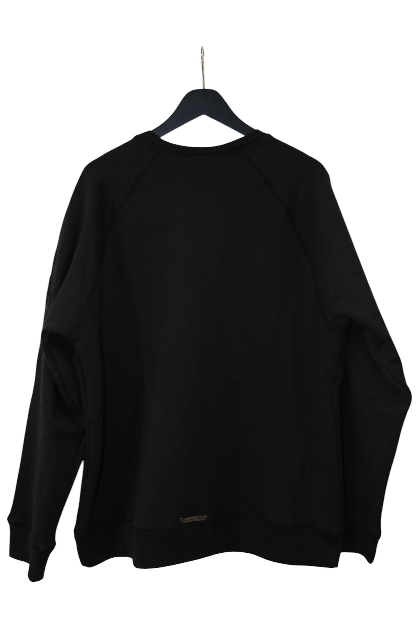 Chrome Hearts Paper Jam Crewneck Black Size XL Leather Patch Sleeve | AVNTGRDNY NYC