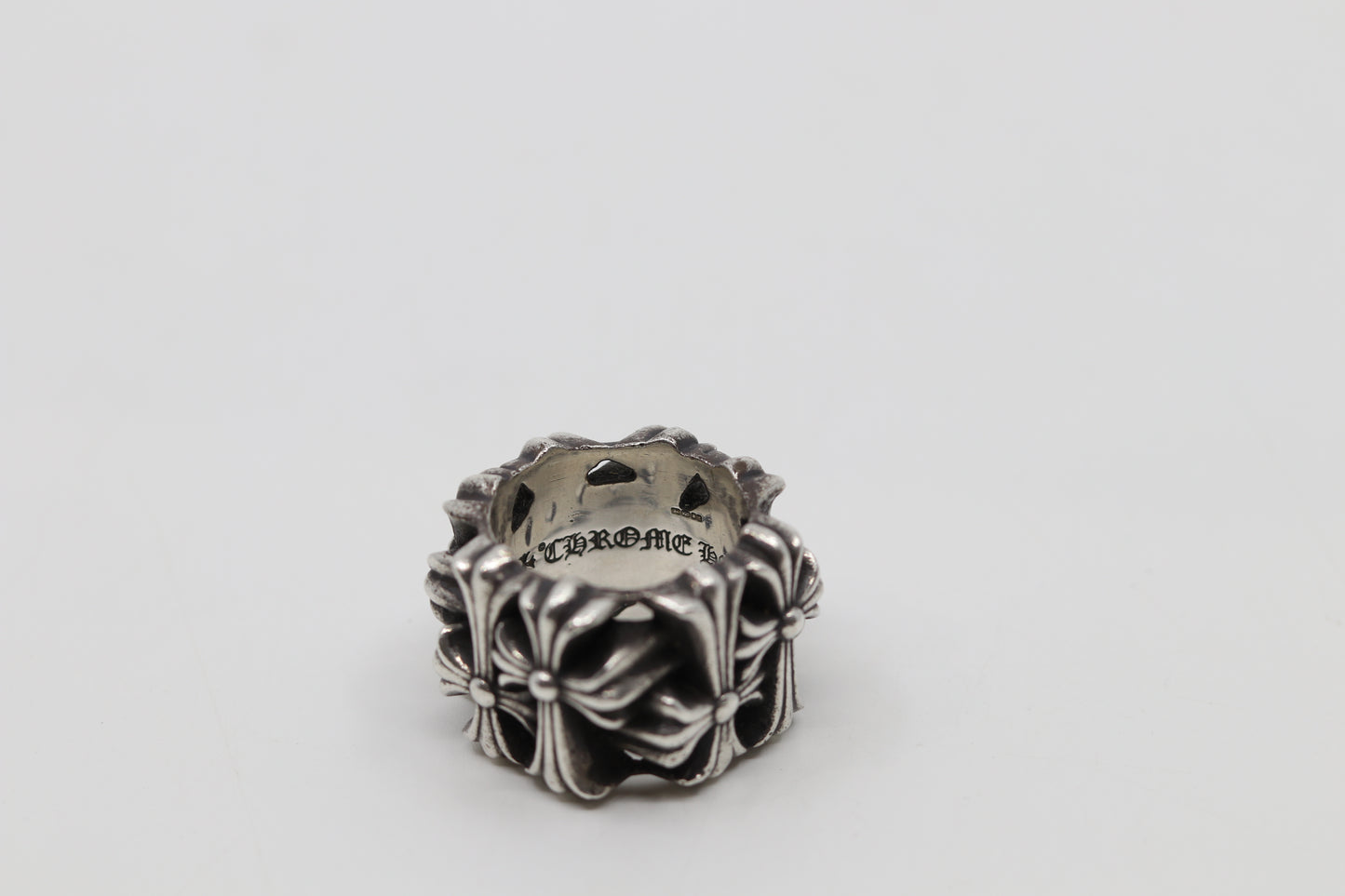 Chrome Hearts Square Cemetary Ring Size 11