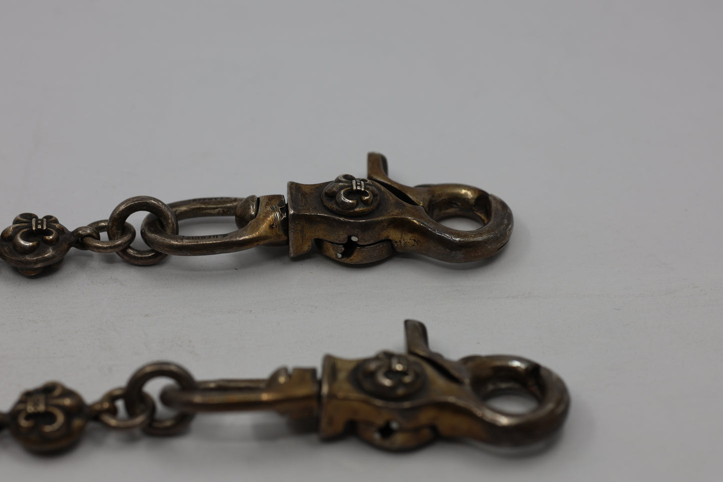 Chrome Hearts Fleur No. 2 Ball Wallet Chain Short Double Lobster Clasp | AVNTGRDNY NYC