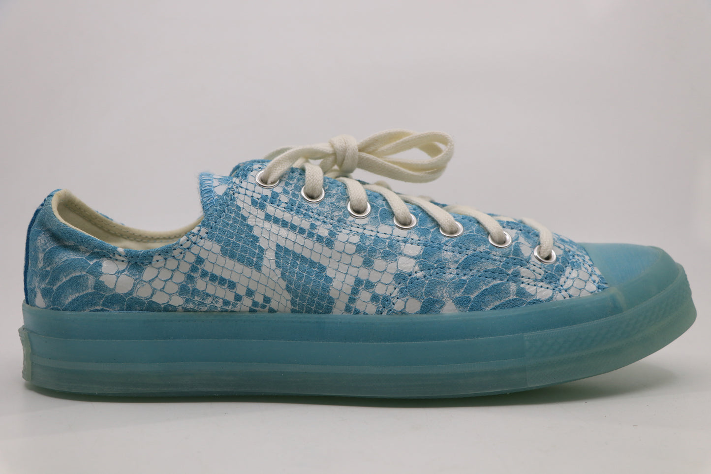 Converse Golf Wang x Chuck 70 Low Blue Python Size 12