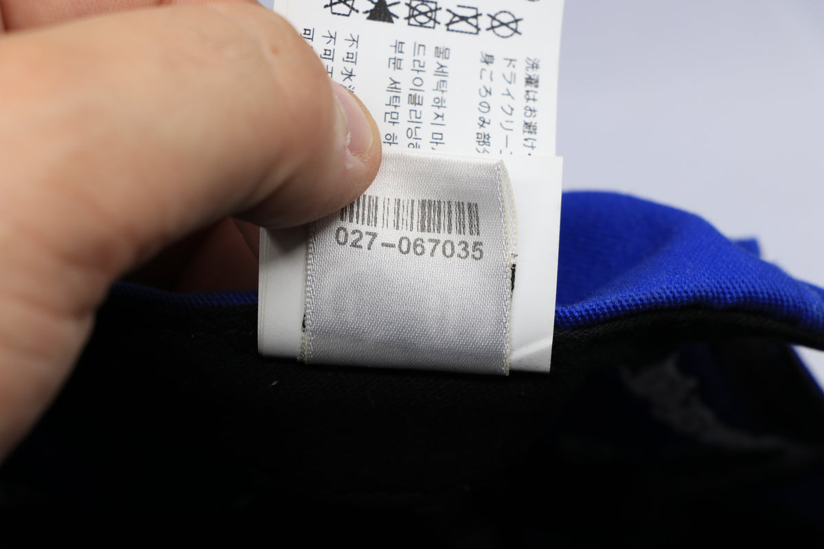 Chrome Hearts CH Logo Leather Patch Snapback Hat Blue | AVNTGRDNY NYC
