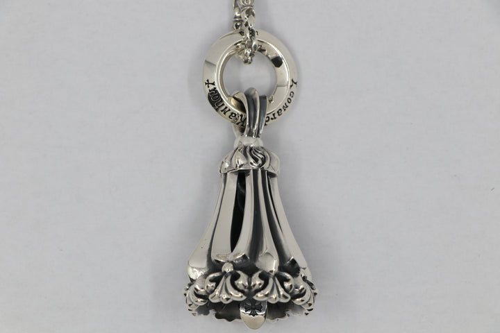 Lone Ones Mating Flight Pendant Chrome Bell Large .925 Sterling Silver | AVNTGRDNY NYC