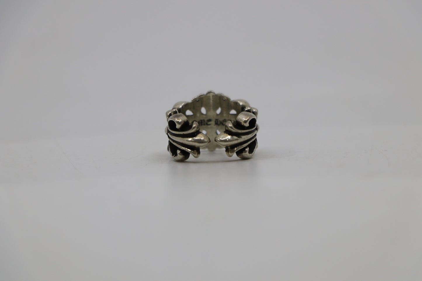 Chrome Hearts Double Floral Ring Size 5