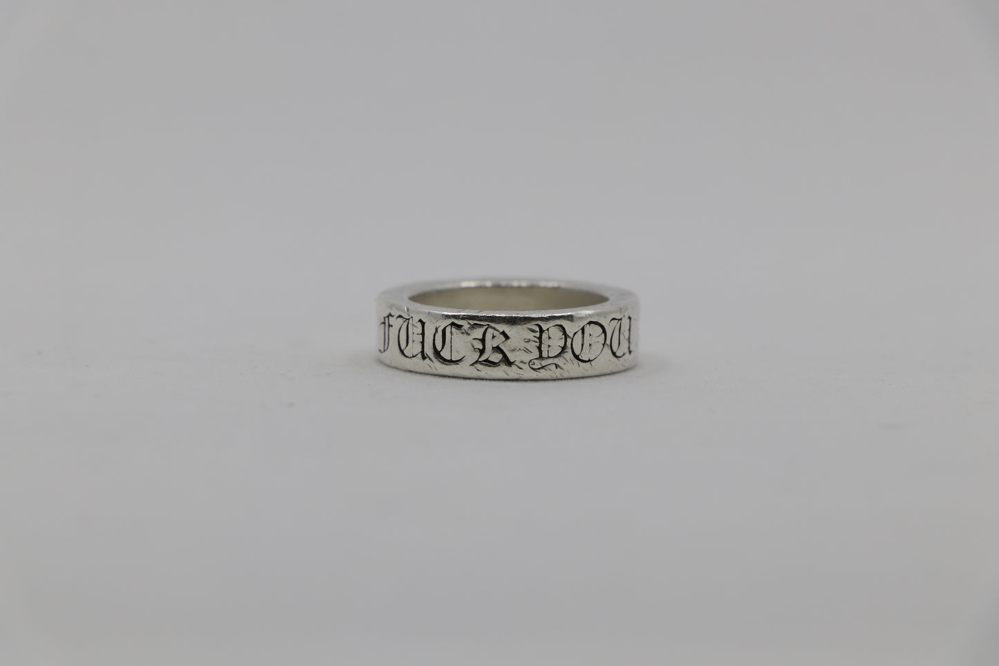 Chrome Hearts Fuck You Spacer Ring 6mm Size 7.5| AVNTGRDNY NYC
