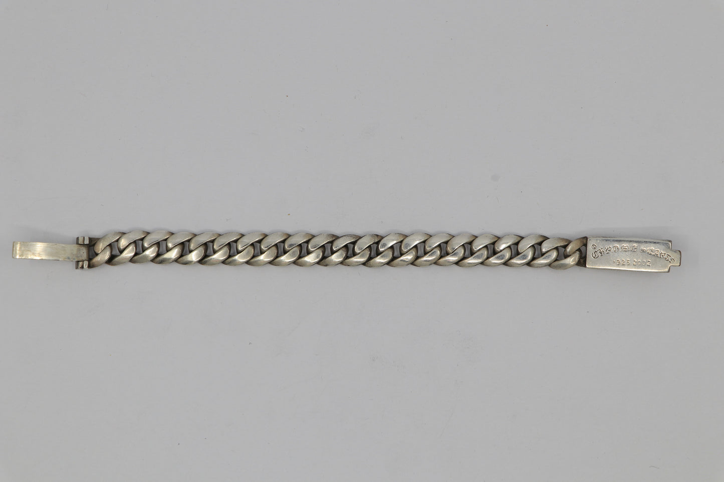 Chrome Hearts Mini Floral ID Bracelet Classic Link 20 Links Pre-Owned | AVNTGRDNY NYC