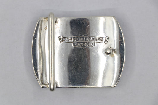 Chrome Hearts Dagger Buckle 1.5" Sterling Silver Belt Buckle | AVNTGRDNY NYC