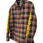 Chrome Hearts Flannel Brown/Red/Yellow Size L